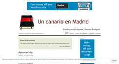 Desktop Screenshot of canarioenmadrid.com